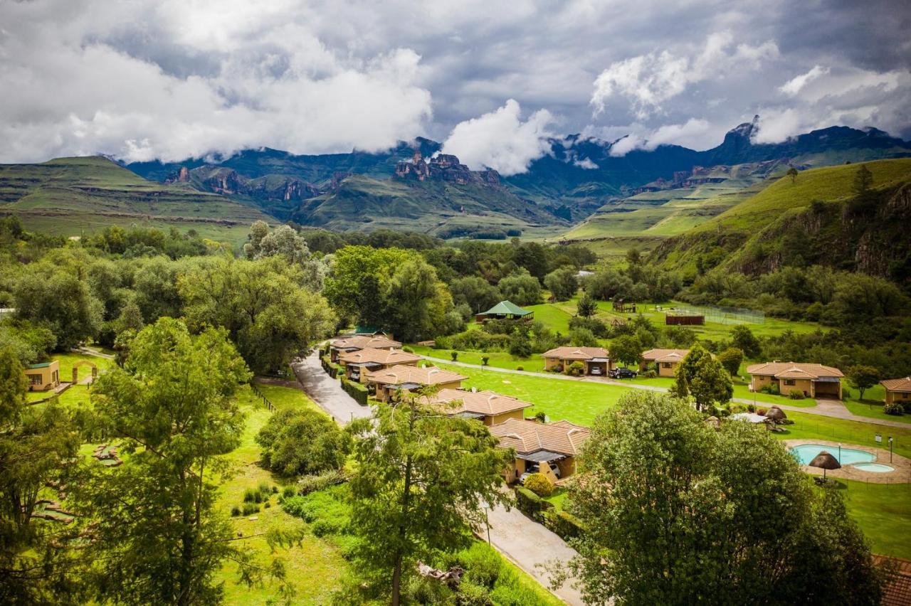 Gooderson Leisure Riverbend Chalets Self Catering And Timeshare Gold Crown Resort Drakensberg Garden Eksteriør bilde