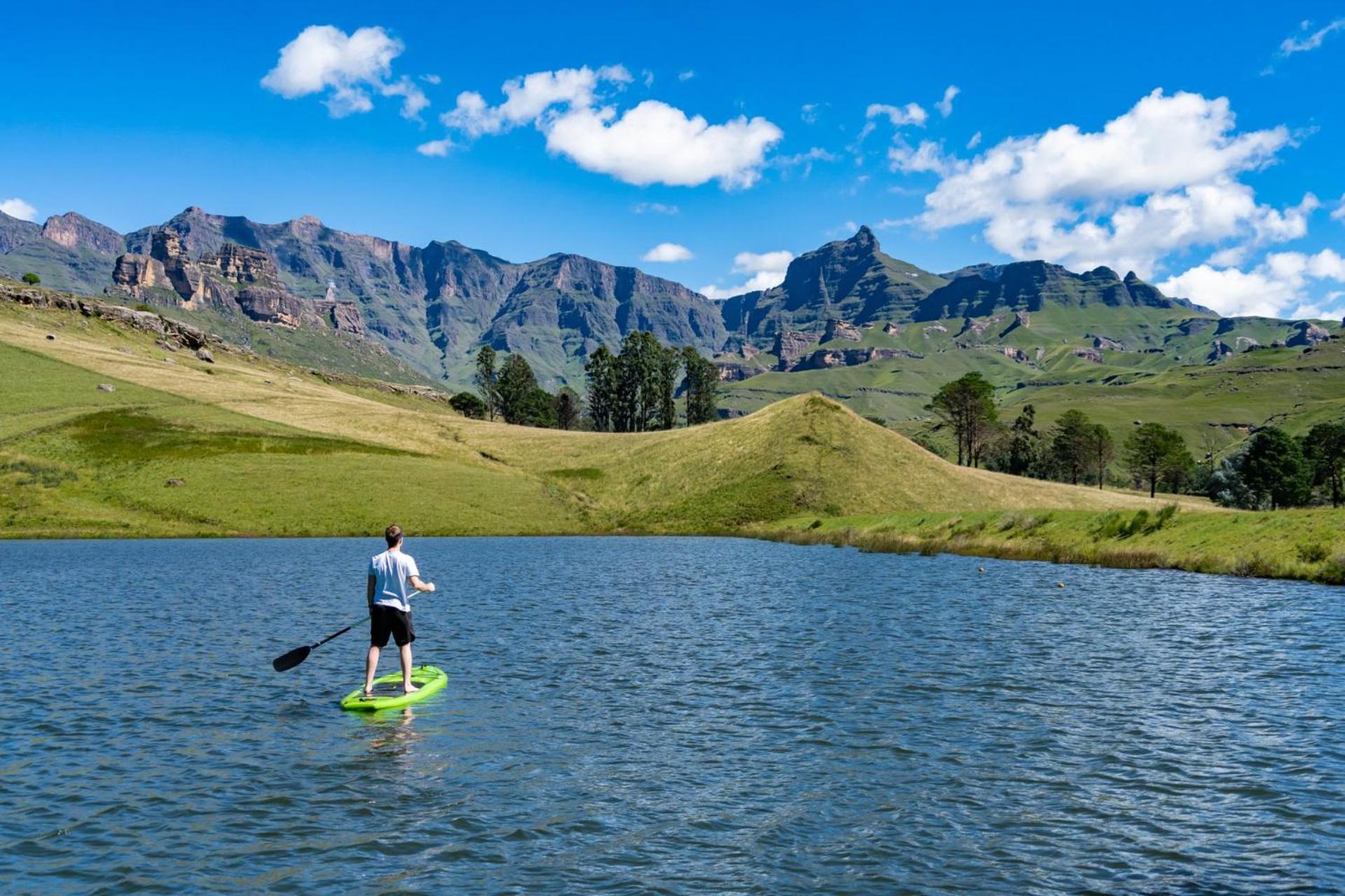 Gooderson Leisure Riverbend Chalets Self Catering And Timeshare Gold Crown Resort Drakensberg Garden Eksteriør bilde